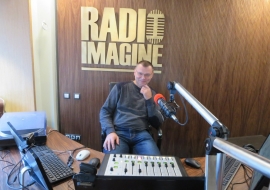 Выступление на радио Imagine